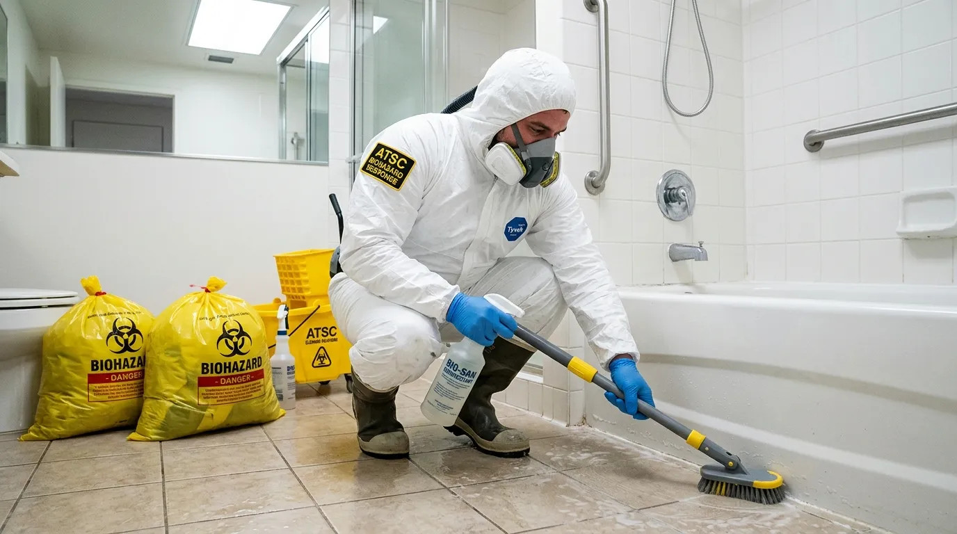 Decontamination equipment deployed for Blood Cleanup in Carneys Point